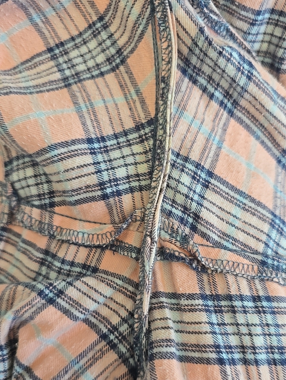 Acne Studios Plaid Cotton Flannel Shirt Shorts Set Pink Blue 100% Cotton #Z - Picture 12 of 16
